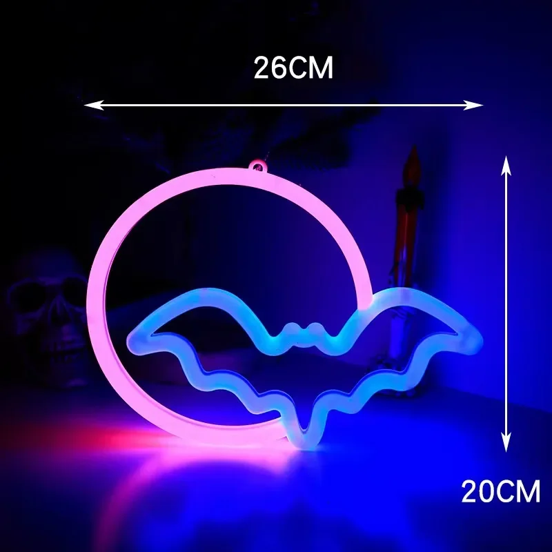 LED Neon Light Gamepad Wall Art - Bright Fire Moon Star Design for Room Decoration, Gifts & Events