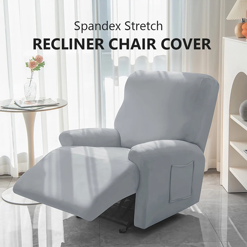 Sofa Cover Waterproof Recliner Sofa Cover Non-slip Milk Silk Sofa Covers For Living Room Single Chair Couch Cover Armchair Covers Home