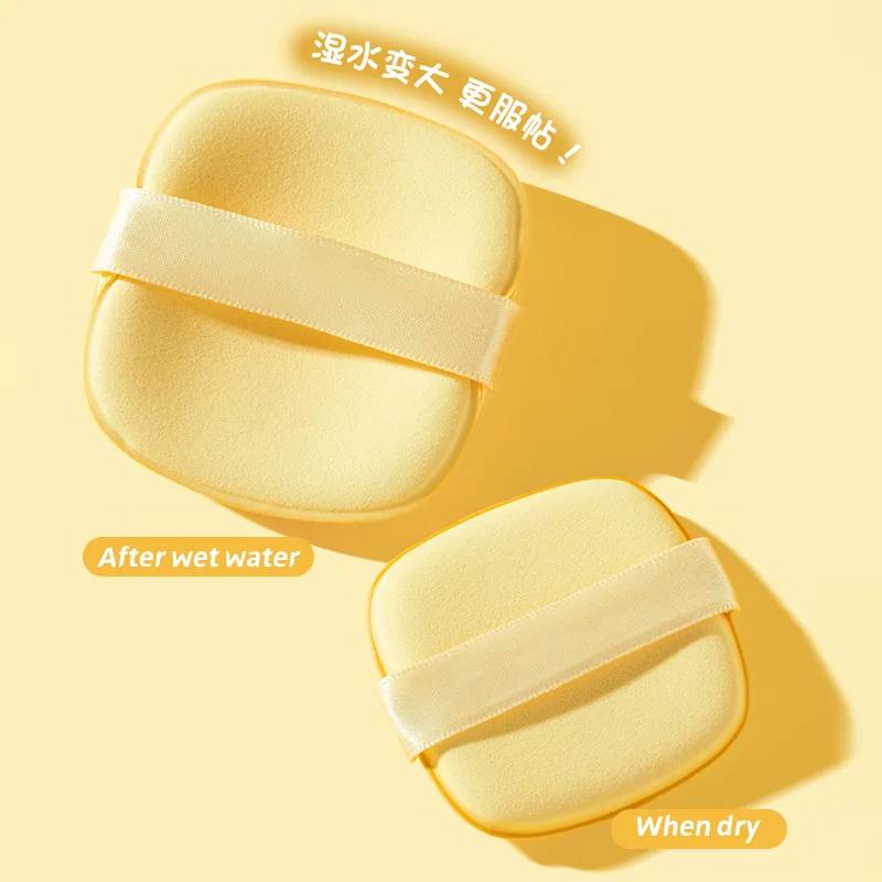 9/10Powder Puff Smear-Proof MakeupqStretch Soft Cushion Photo Studio Dedicated Beauty Egg Butter Biscuit Powder Puff for Dry Use 3