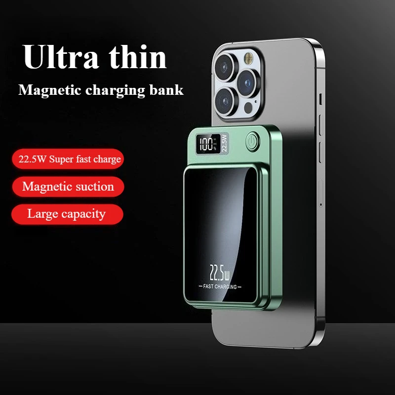 22.5W/PD20W Magsafe Power Bank 20000MAh Fast Charging Power Bank for IPhone15/14/13/12 Android Mobile Phones External Battery 2