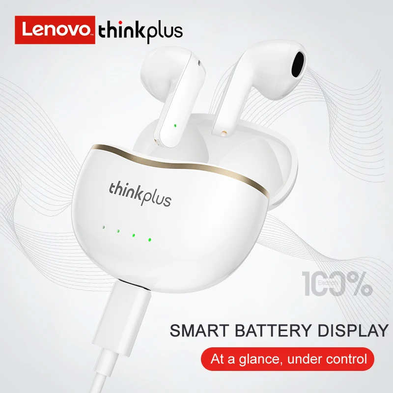 Choice Lenovo X16 Tws Wireless Earphones Bluetooth Hd Call Noise Reduction Earbuds Waterproof Sports Headset Pro 6 Low Latency, Alina Gadgets
