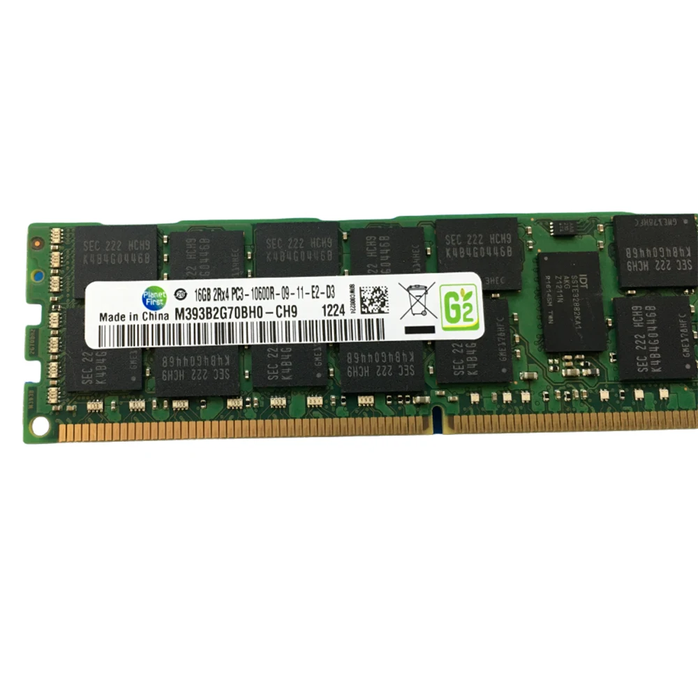 For Samsung RAM 16GB 2Rx4 DDR3 1333 PC3-10600R 16G Server Memory M393B2G70BH0-CH9 5 For Samsung RAM 16GB 2Rx4 DDR3 1333 PC3-10600R 16G Server Memory M393B2G70BH0-CH9 - Image 3