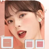 Judydoll Monochrome Blush Portable Silky Cream Multipurpose Blusher Eyeshadow Nude Natural Brighten Skin Tone Makeup Cosmetics 1