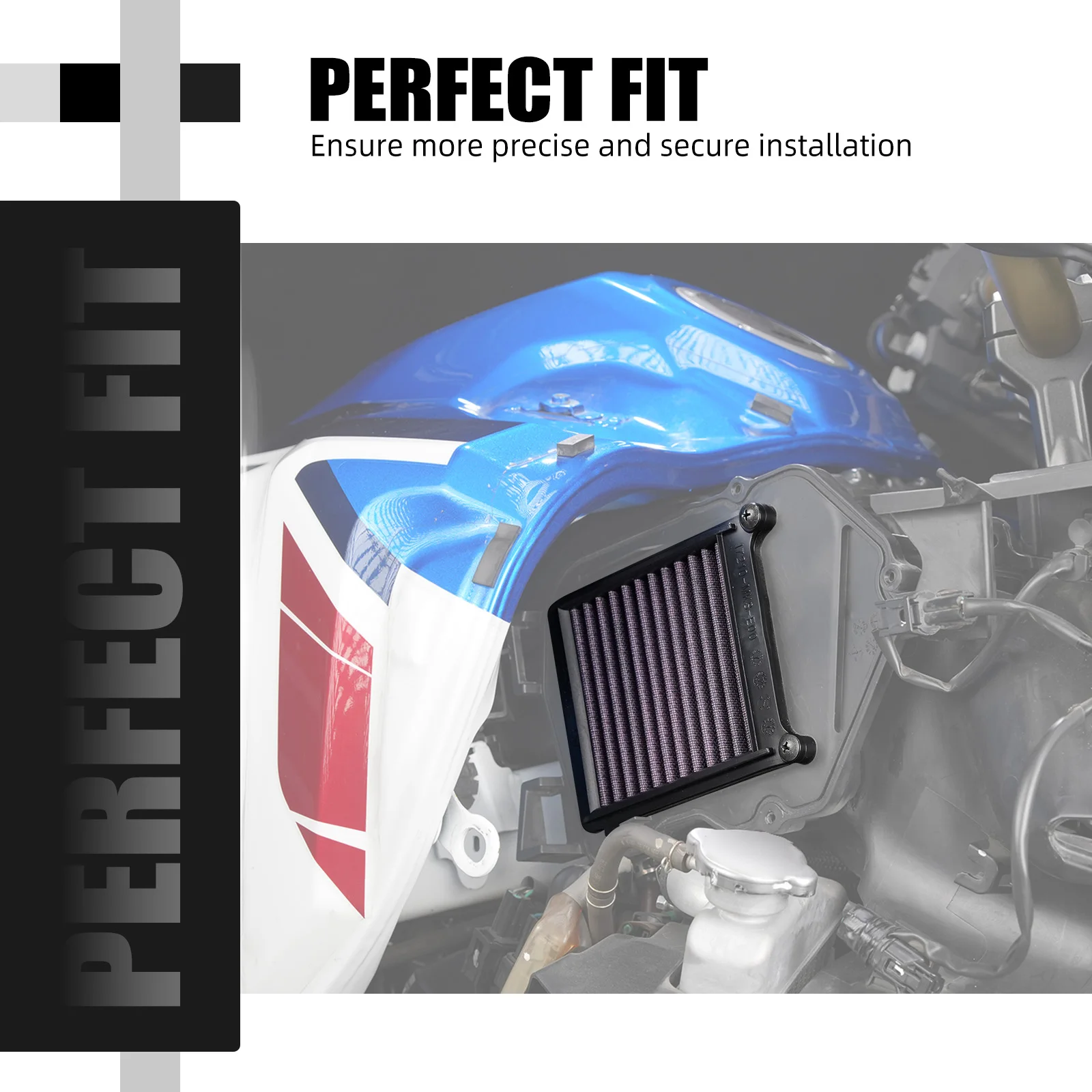 NICECNC Hochleistungs-Luftfilter für Honda CRF1100L Africa Twin 2020-2026 Africa Twin CRF1100L Africa Twin 2025 2024 2023 2022 2021 – Detail 7