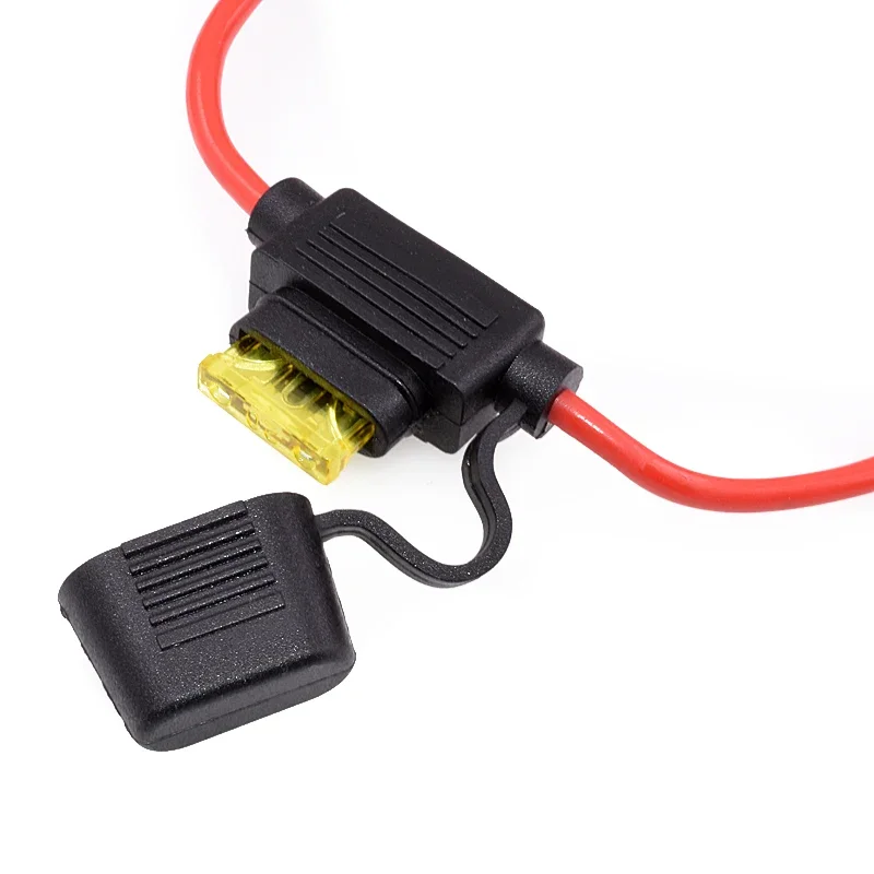 Car Fuse Kit Blade Fuses Car Fuse Holder Fuse Holder Car Fuses Fuse Adapter Holder Waterproof 32V Mini Small Medium Auto Fuse Holder 18/16/14/12/10AWG and Car Blade Fuse 2A 3A 5A 7.5A 10A 15A 20A 25A 30A 35A 40A