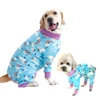 Dog Recovery Suit After Surgery Soft Long Sleeve Dog Cute Pajamas