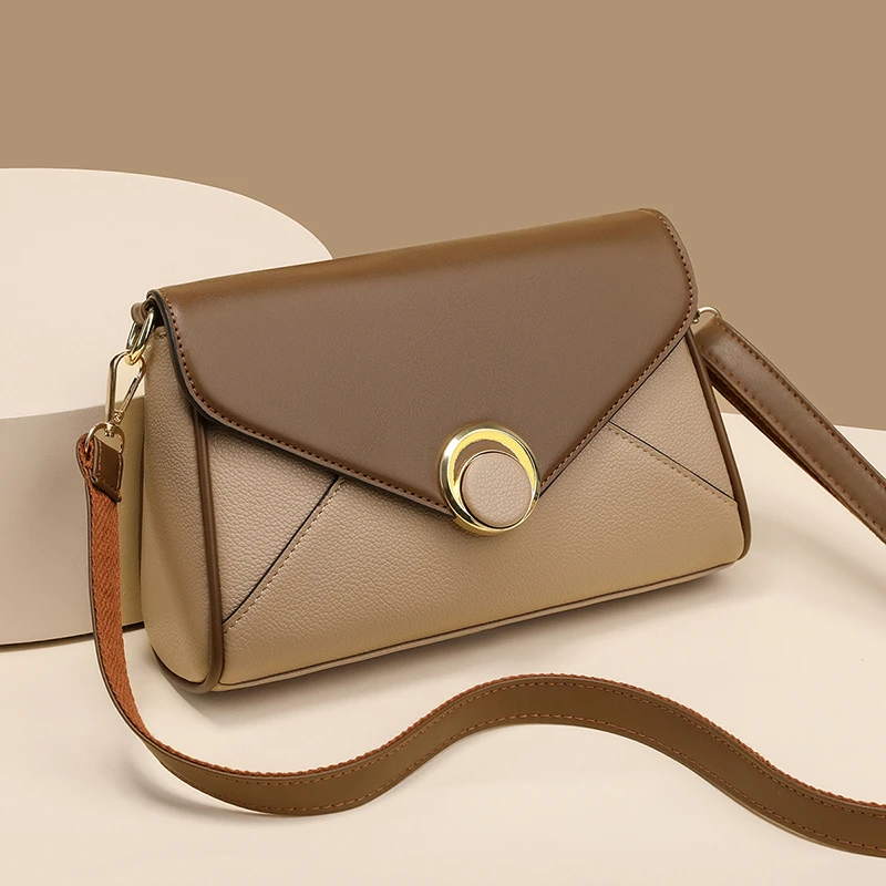 

Women's Shoulder Bag Famous Brand Handbag Luxury Designer Retro Leather Casual Tote Ladies Crossbody Messenger Bag Free Shipping