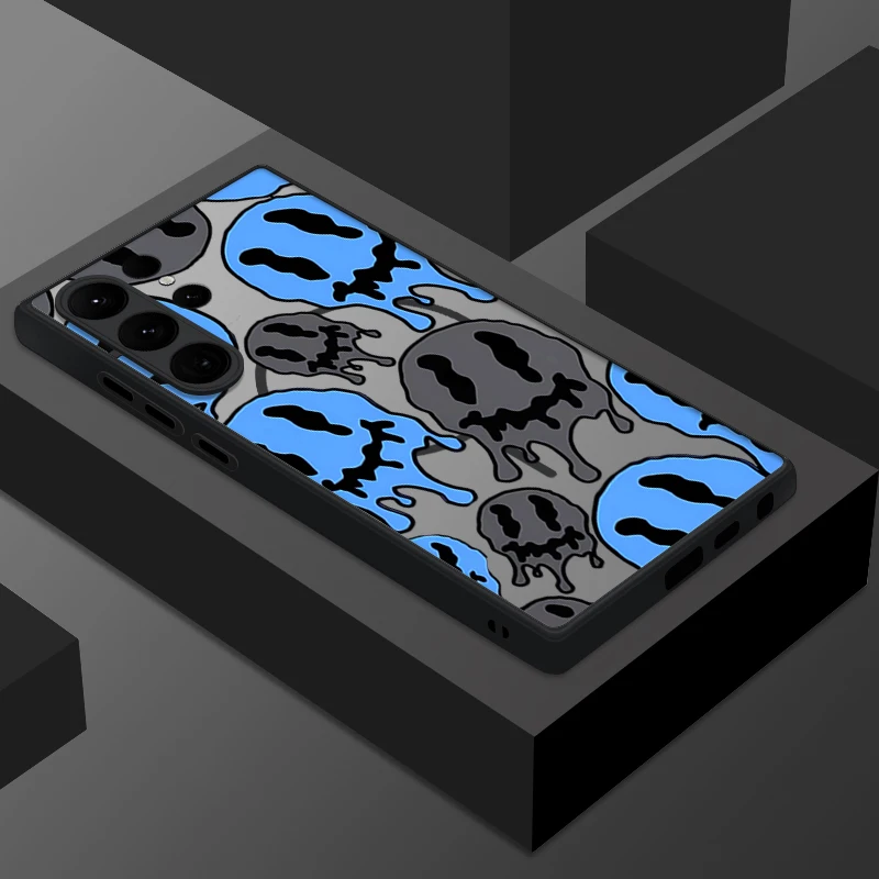 Lunar Astronaut Magnetic Phone Case with PC Back Cover