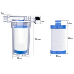 Versatile Water Filter for Kitchen and Bathroom Purification Systems (Filter)