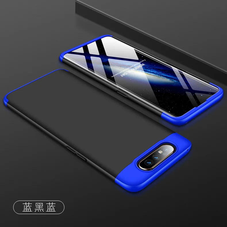 Armor Camera Lifting Protection Case for Samsung Galaxy A80 Case 3 in 1 Shockpro