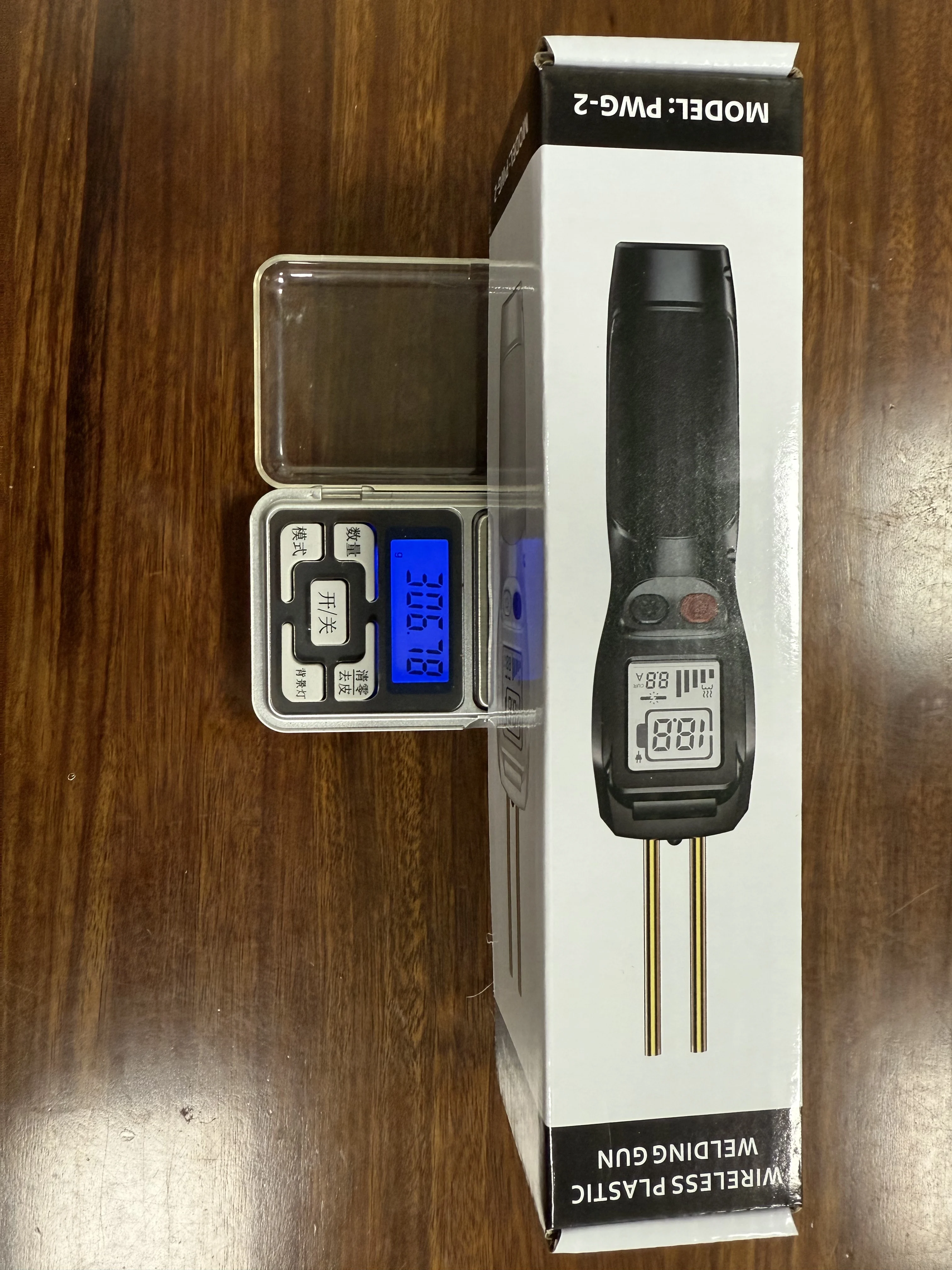 LCD Display Handheld Plastic Welding Gun DIY Projects