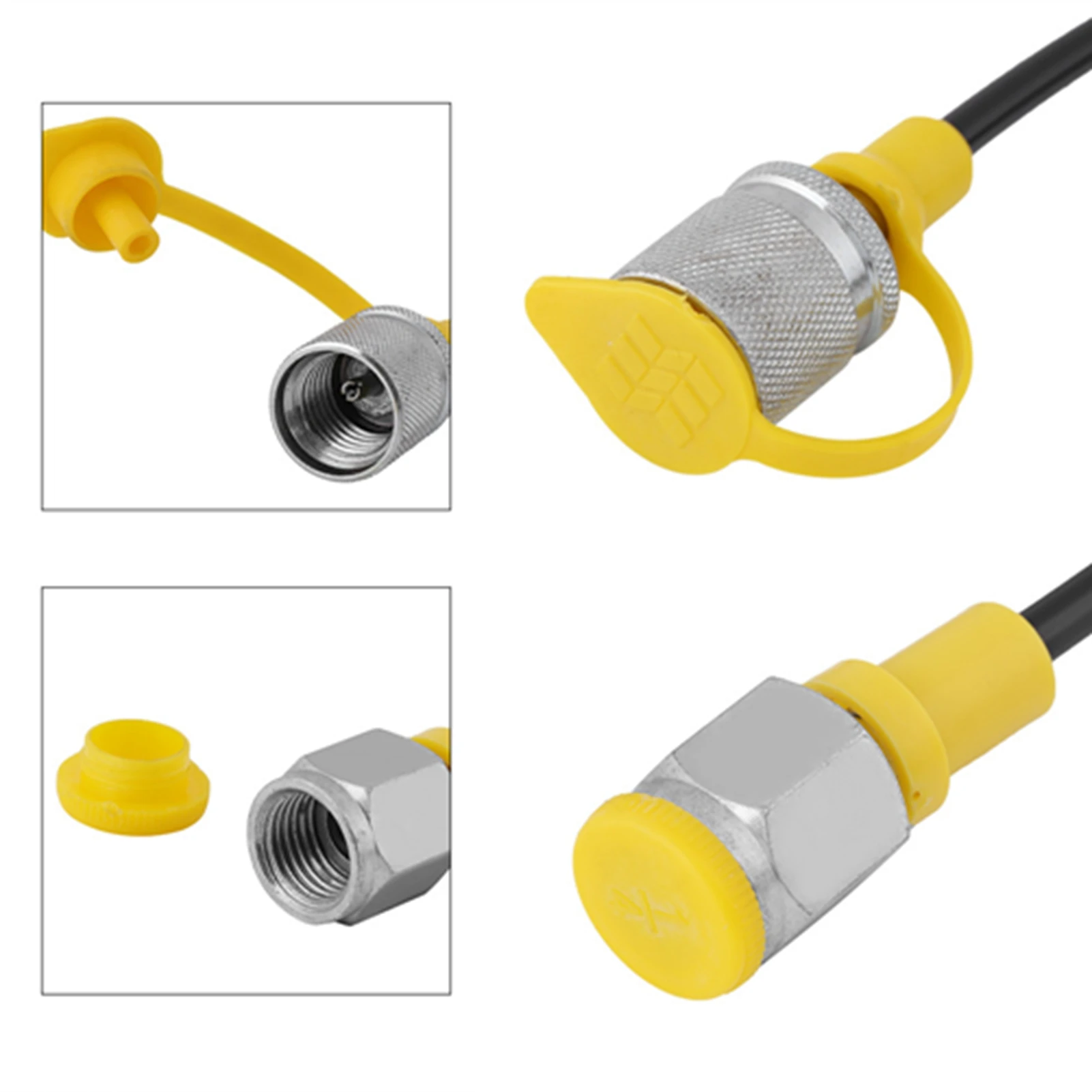 Hose Point Coupling Hydraulic Pressure Test Hose 2.0m/6FT (M16*2-1/4BSP)Testing Coupling Point Test brass hose barb valve,brass pipe fitting,brass hose barb adapter,hose barb fitting