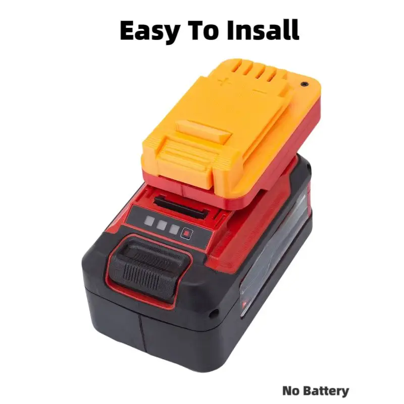 ADATTATORE BATTERIA PER Black&Decker 18/20V conversione in per Bosch