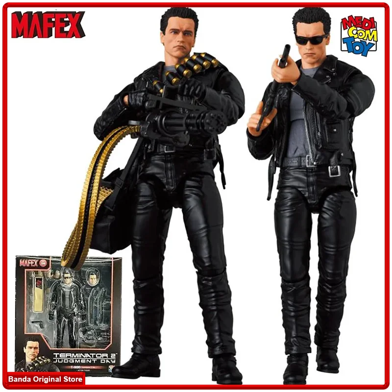 Figurine Mafex No.199 T-800 (T2 Ver.) Terminator 2 – Medicom Toy – 16 Cm – PVC – Neuf