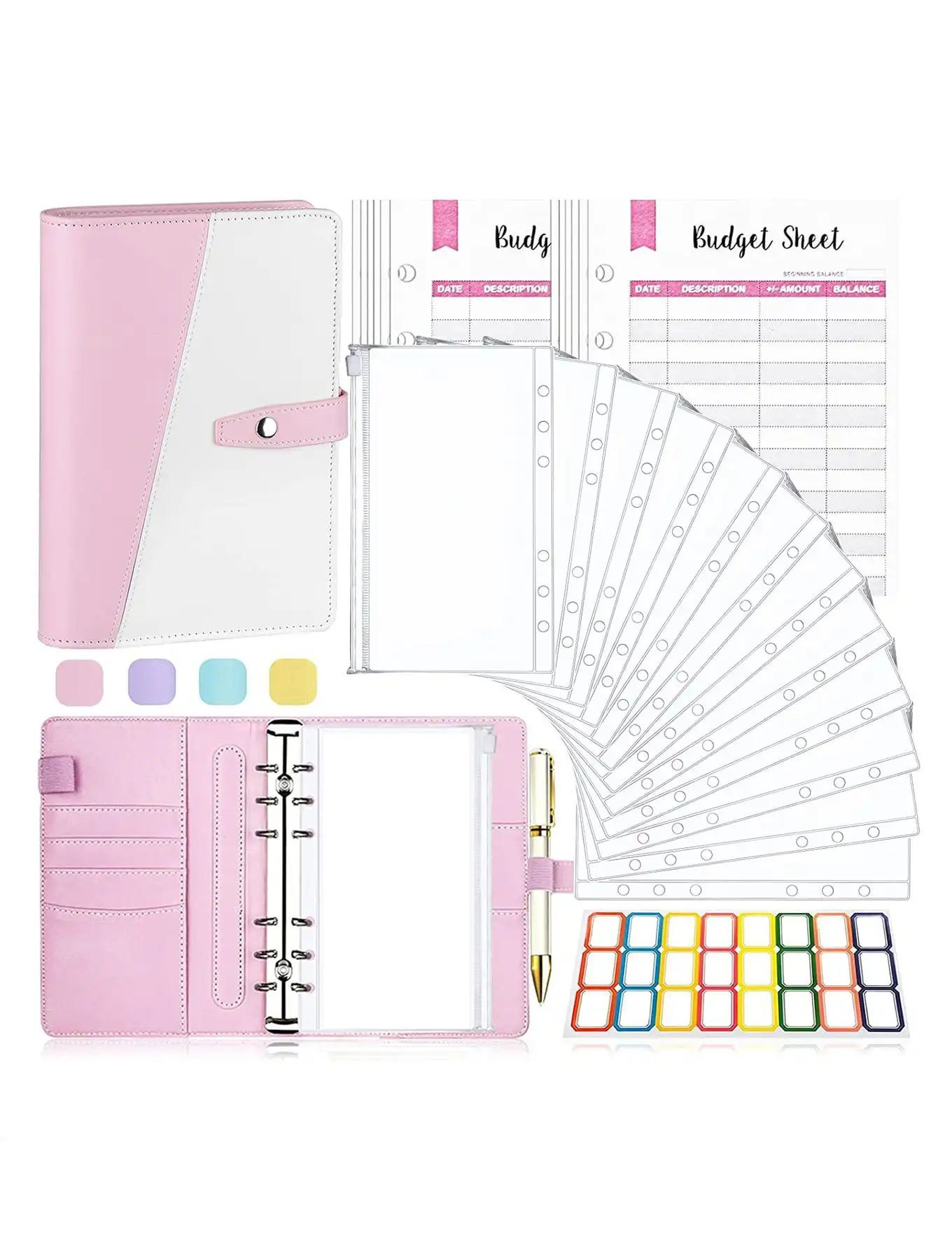 Bview Art Journal Hardcover Planner Notebook Set For Beginners Women Girls Note