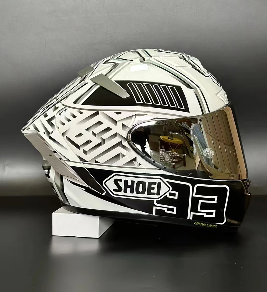 Full Face Motorcycle helmet shoei X14 white Helmet helmet Full Face Motorcycle helmet shoei X14 white Helmet helmet