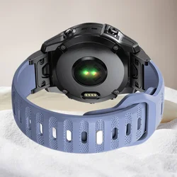 Versatile Silicone Quick Release Smartwatch Band - 22mm/26mm Strap - 22mm (LU)