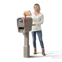 Express Plus Plastic Mailbox Mocha Finish 2