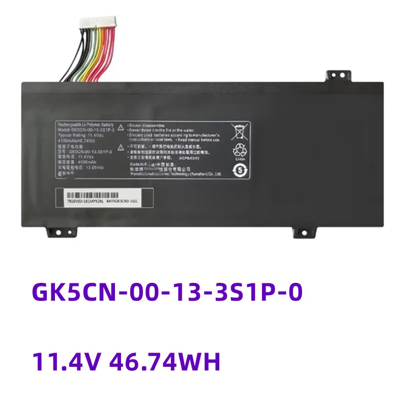 

11.4V 46.74WH GK5CN-00-13-3S1P-0 Battery For MECHREVO X8Ti Z2 MACHENIKE T90 Plus T90-T3p F117-B F117-B6 GK5CN GK5CN4Z GK7CN6Z