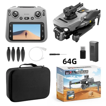 K19 Max. 360 ° °   Laser OAS Drone professionale Fotografia aerea a 3 assi Immagine ad alta definizione con GPS Mavic Mini