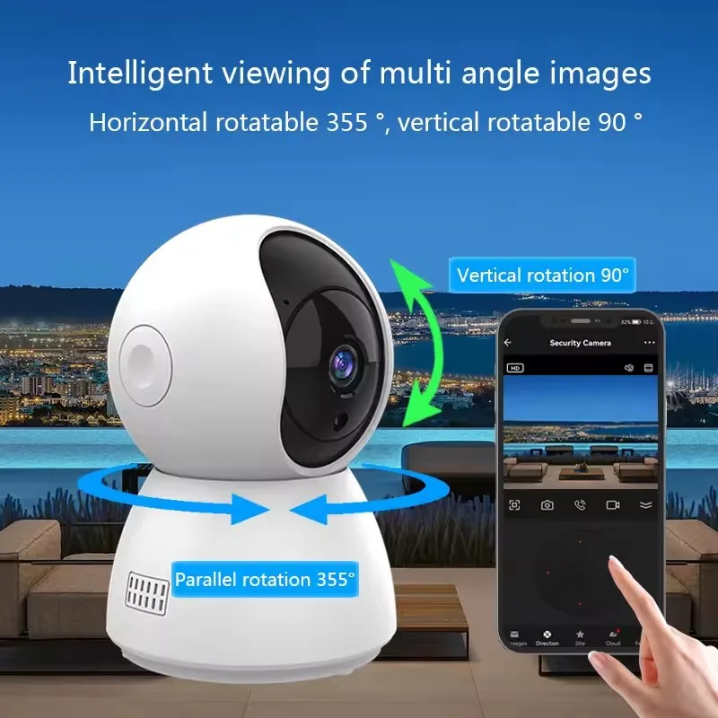 2K 400W Tuya Smart Mini WiFi IP Camera Remote Wireless Surveillance Auto Tracking Of Human Home Security CCTV Baby Pet Monitor 2