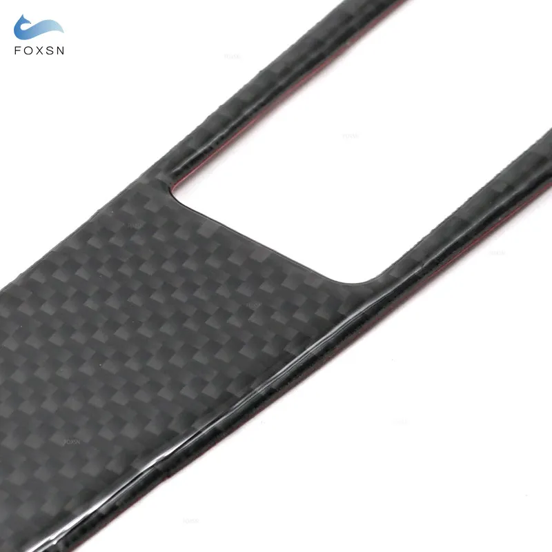 Copertura Portabicchieri Console Centrale In Fibra Di Carbonio Per Audi A4 B8 A5 2009-2015 - 4