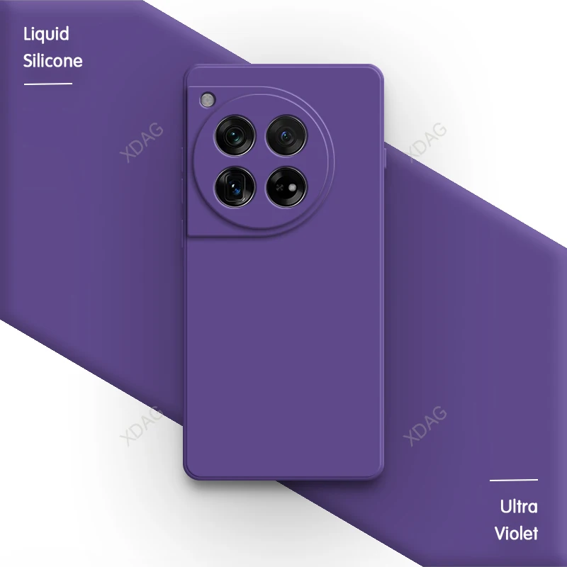 Premium Liquid Silicone Phone Case - Soft Classic Design, High-Quality Couples Cover