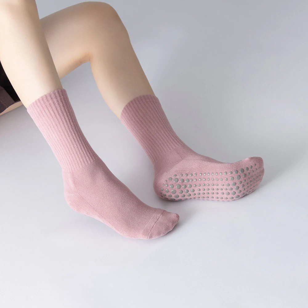 Yoga Socks Anti-Slip Thick Warm Women Pilates Socks Sports Fitness