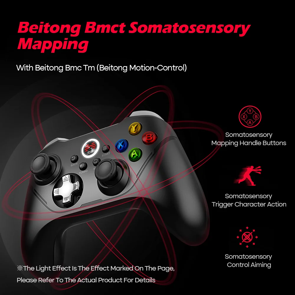  Betop  е Beitong Asura 2Pro   Ʈѷ 2.4G   ̽ƽ PC  ȵ̵ TV ġ, е 