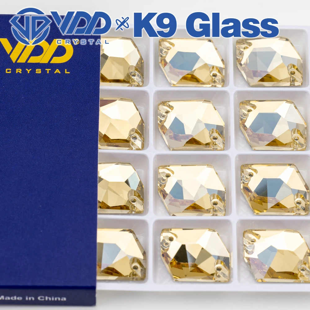 VDD Cosmic Mehrere Farben Top Qualität K9 Glas Nähen Auf Strass Kristall FlatBack Nähen Steine Für DIY Kleidung Dekorationen – Detail 6