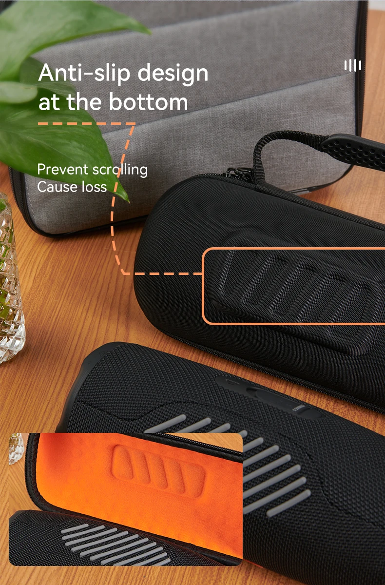 Hard EVA Travel Box Protective Cover Carrying Storage Bag Case for JBL Charge 5 Wireless Bluetooth Speaker Portable Shoulder bag