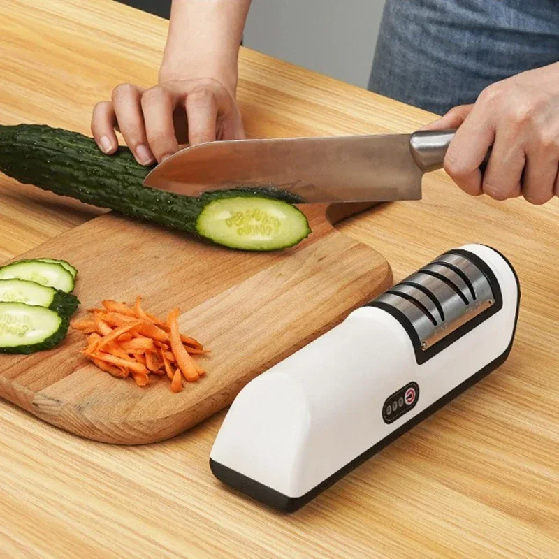 Automatic Electric Knife Sharpener for Kitchen