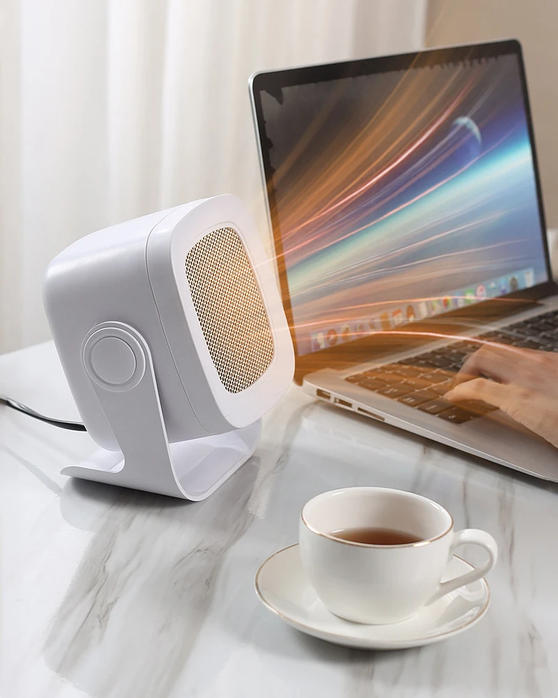 Mini Electric Heater Office Room Desktop Fan Heater Portable Children