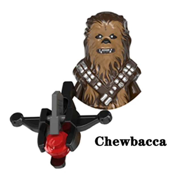 Hoth Rebel Alliance Troopers Rodian Duros Building Blocks Resistance Han Solo Leia Chewbacca Bricks Cassian Andor Figure Kid Toy N-WM892