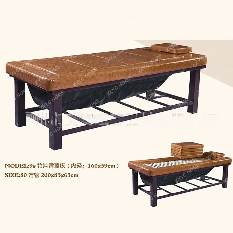Moxibustione Letto Fumante Bellezza Sudore Massaggio Fumante Sollevamento Scarico Moxibustione Letto Da Massaggio Pezzo Di Bambù Letto Per Aromaterapi