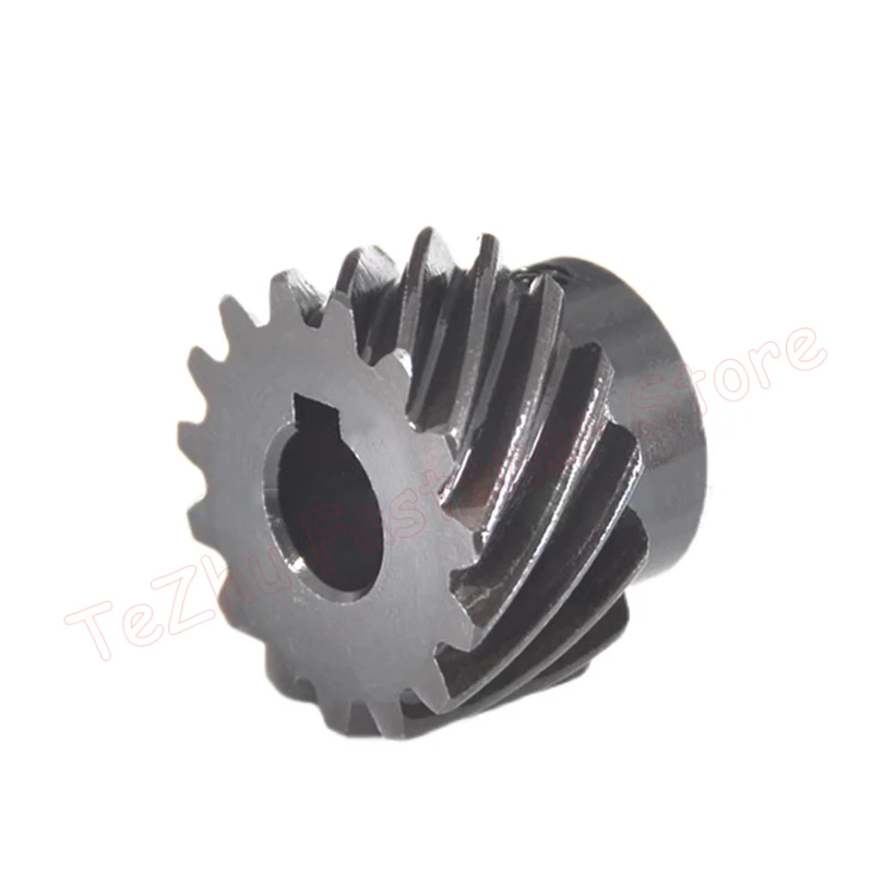 1.5M 45 Degree Helical Gear 12 13 14 15 16 18 19 Teeth 45# Steel Left/Right Spiral Gear 1.5 Module Bore 6/8/10/12/14/15mm 1pcs