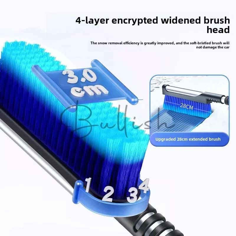 Car snow brush Car snowboard artifact Winter multi-functional snow clearing tool Snow removal