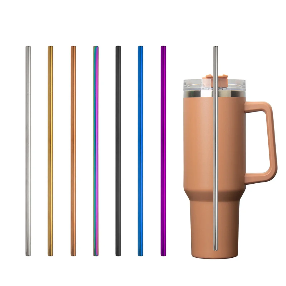 Drinking Straws Cross Border 40oz Car Mug Replacement Straw Water Mug Insulated 304 Stainless Steel Straws