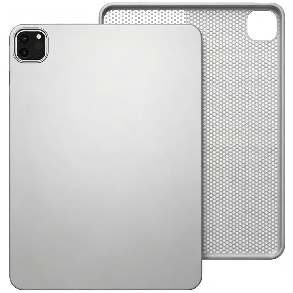 Premium Silicone Back Shell Tablet Case, Soft Protective Cover for 11-Inch and 10.9-Inch Tablets