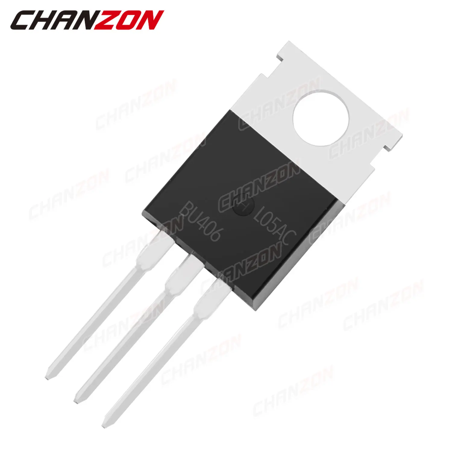 BU406 TO-220 NPN High Power Voltage Transistor Bipolar Junction BJT Powerful Triode Tube Fets 7A 200V Integrated Circuits 10pcs