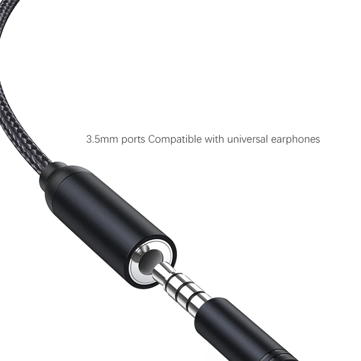 2X 2-In-1 Type C to 3.5mm Headphone and Charger Adapter USB C to Aux Audio  Jack Hi-Res Dac and Fast Charging Cable