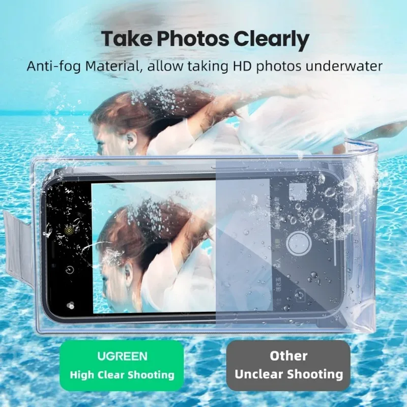 Transparent Waterproof Phone Case Underwater Phone Protector Pouch Bags For IPhone 15 Pro Max Samsung Xiaomi Summer