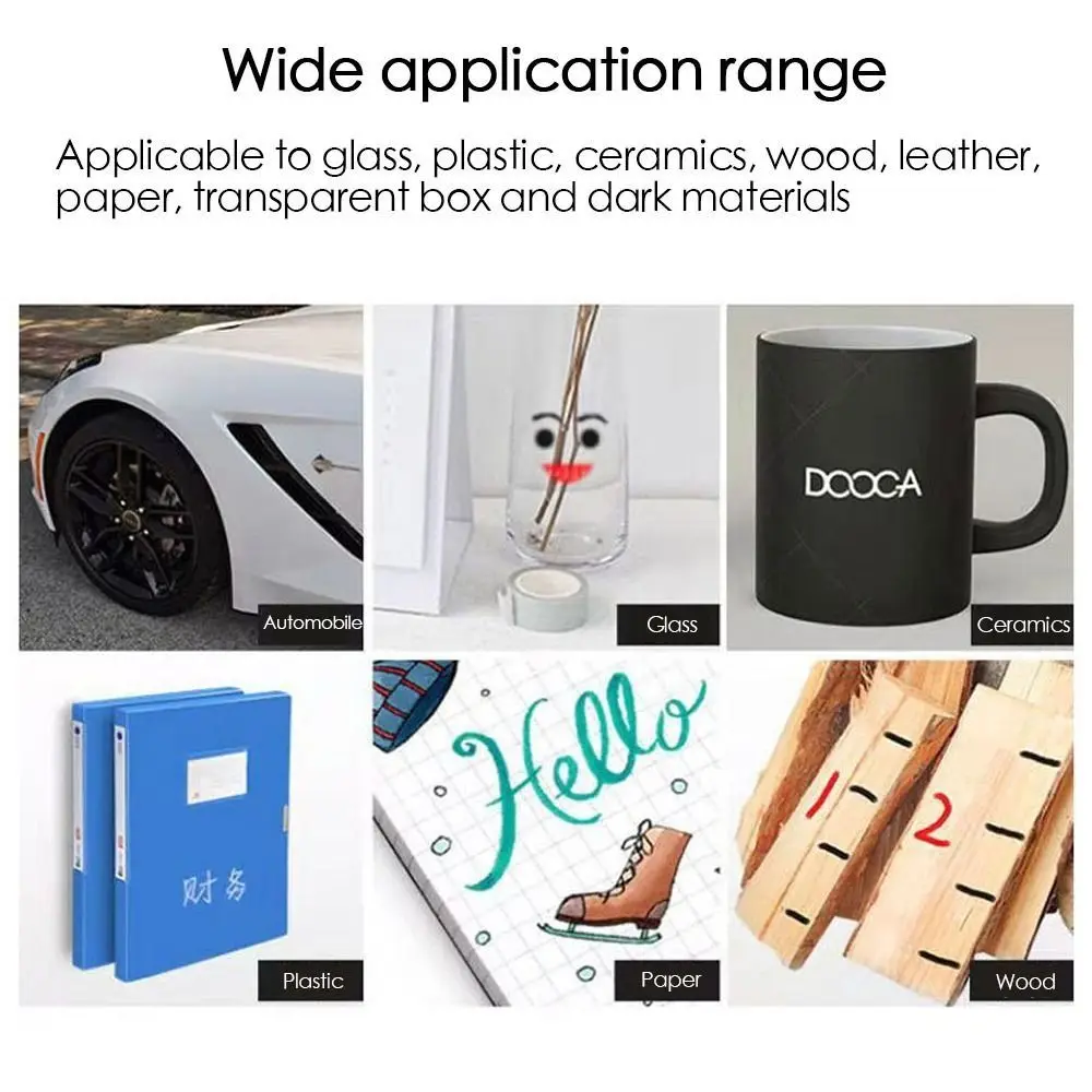 Waterproof Cars Wheel Tire Oily Mark Pen New No Fading Plastic Tire Marker Auto Rubber Tyre Paint Pen Car