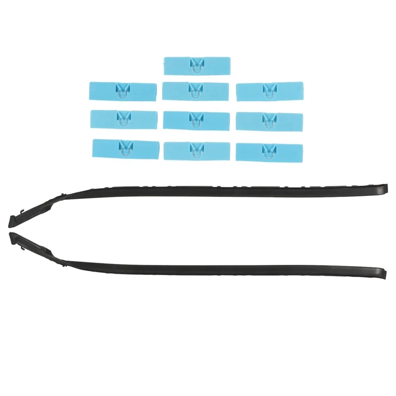 Windshield Molding Trim 1Pair Windshield Pillar Molding With Clips Kit For Lexus Is IS200D IS250 IS300 IS350 2006-2013 75552-53020 75551-53020