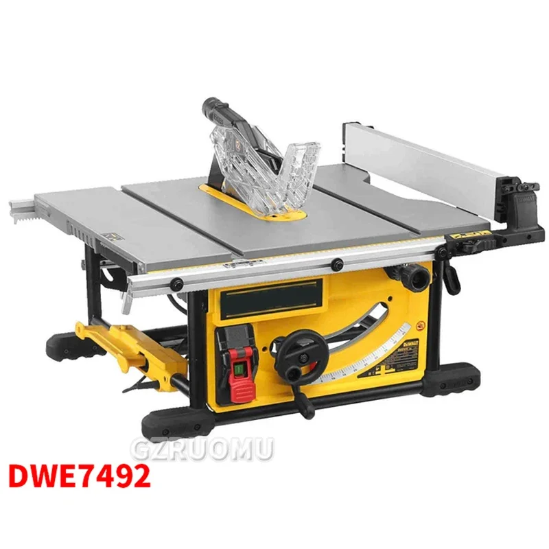 

DWE7492 Precision Woodworking Sliding Table Saw 250mm DIY Electric Wood Telescopic Cutting Machine 0-45° Without Bracket 220V