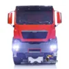 LESU 1/14 Scale TGS 8*8 Hydraulic RC Dumper Truck Roll On/Off Tipper Servo Painted Model RC Toy THZH0477-SMT4 3