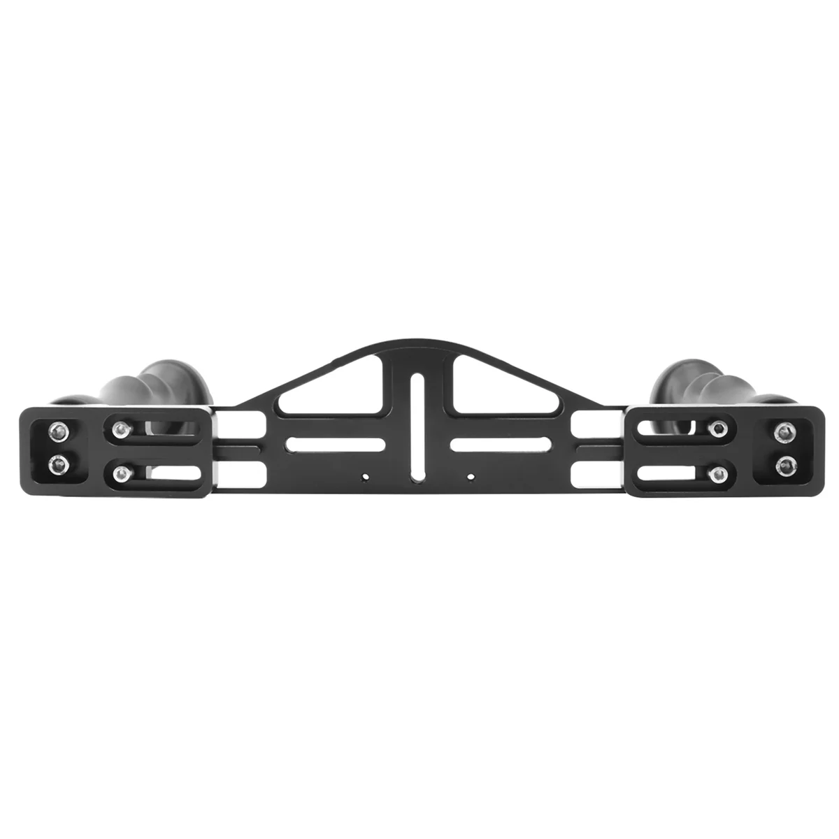 듀얼 핸드 헬드 스태빌라이저 다이빙 수중 카메라 하우징 트레이/그립 방수, 돔 포트 방수 케이스용 더블 핸들 포함