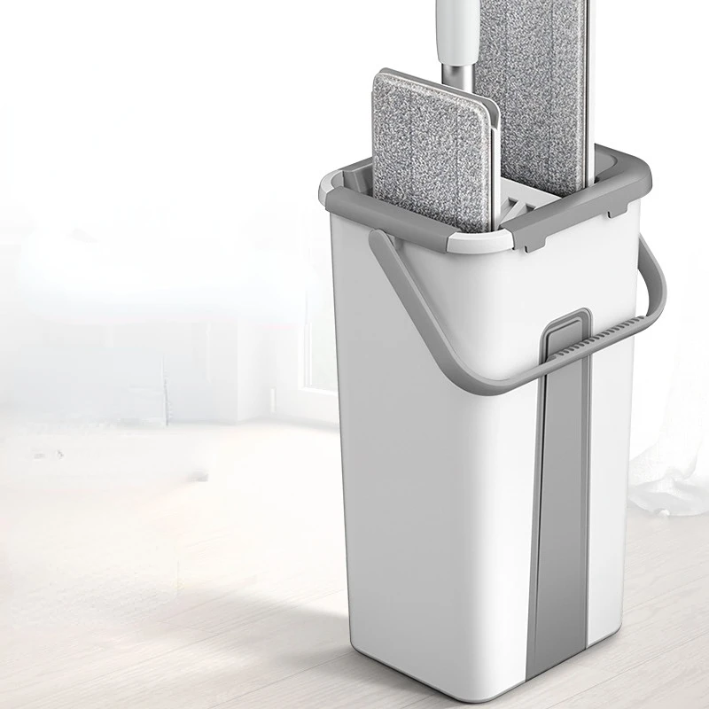 Mop magic Floor Squeeze squeeze mop with bucket flat bucket rotating