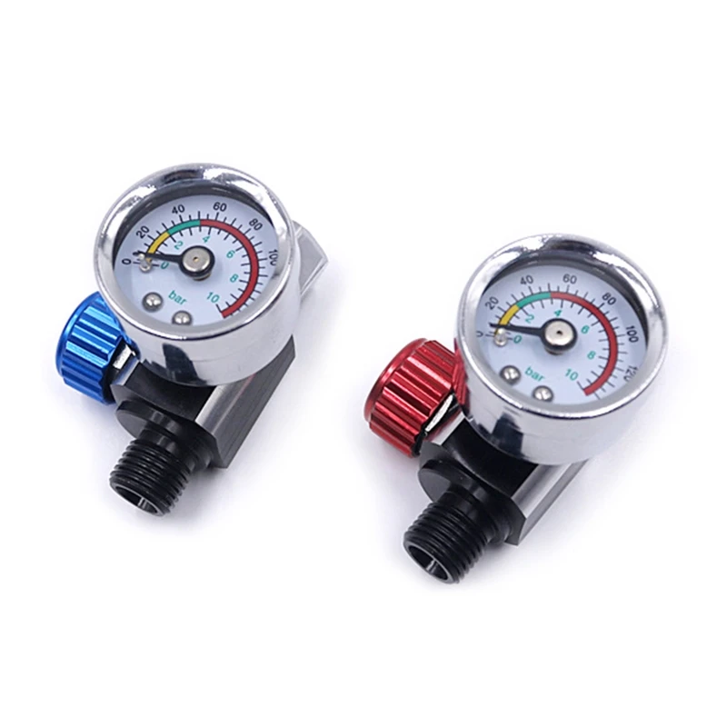 

Paint Kit Air Regulator Gauge Guns Air Regulator Pneumatic Tool with Pressure Gauge for spray Guns and Air