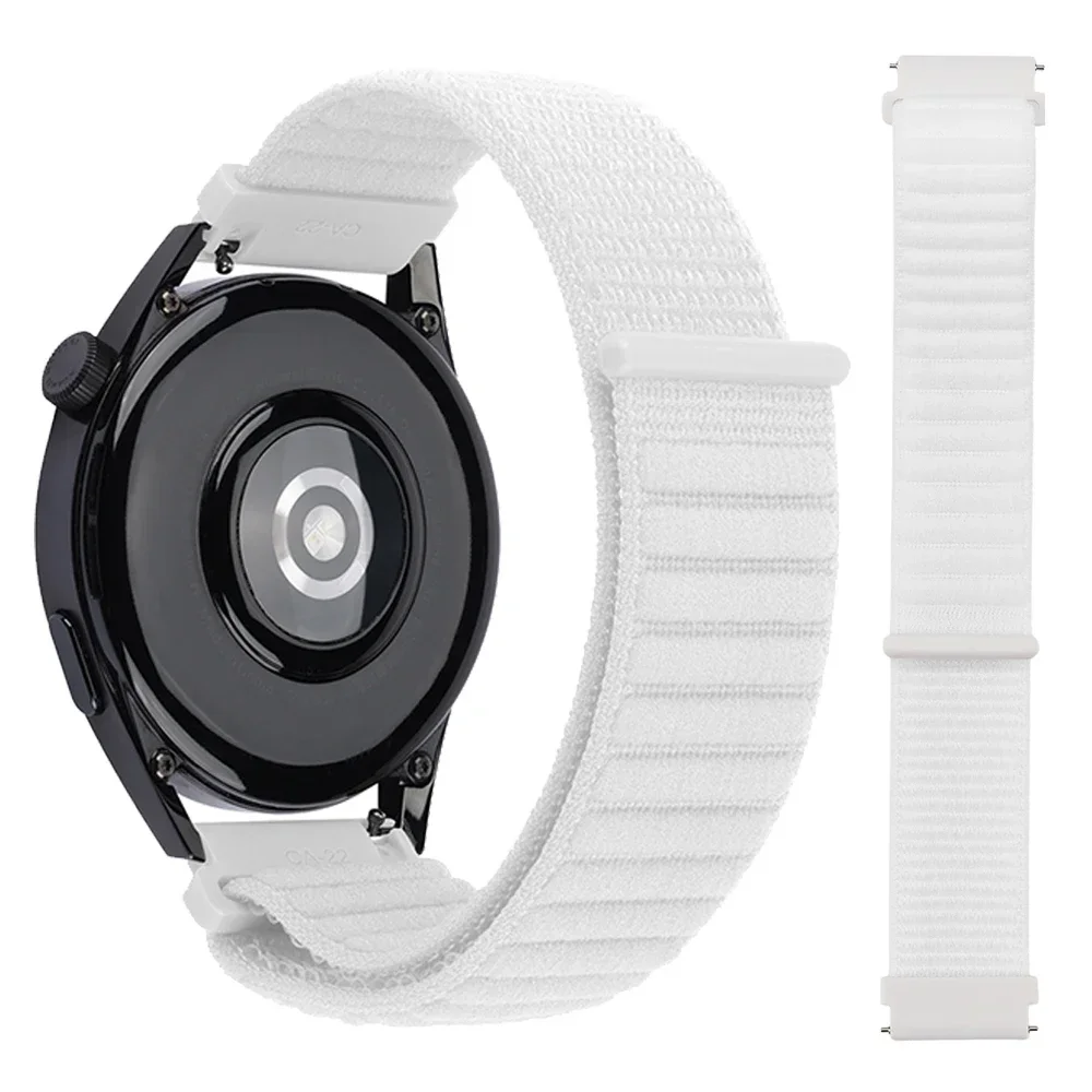 Durable Nylon Sports Watch Strap - 20/22mm, Multiple Colors Available